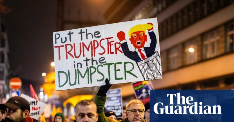 Nervous rex: the Davos elite brace for Trump and his dinosaur diplomacy | Donald Trump