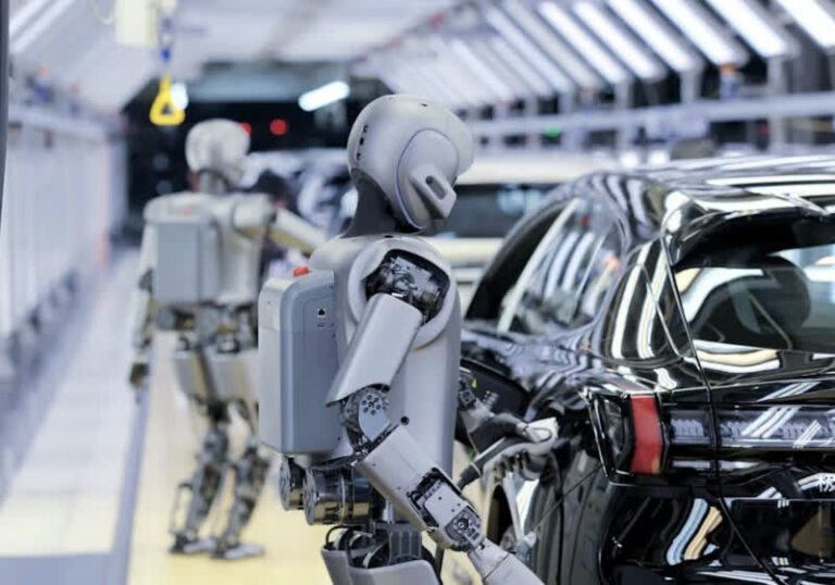 These humanoid robots can only work half as fast as humans, but factories are buying them anyway