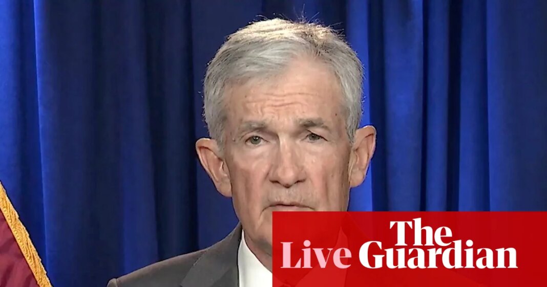 Eleven top central bankers defend Fed’s Jerome Powell over DoJ investigation; oil hits two-month high as Trump threatens Iran’s trading partners – business live | Business