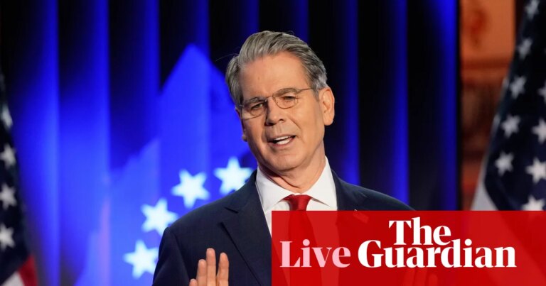 Davos: Ursula von der Leyen says tariffs over Greenland would be a mistake, and promises ‘unflinching’ response from Europe – business live | Business