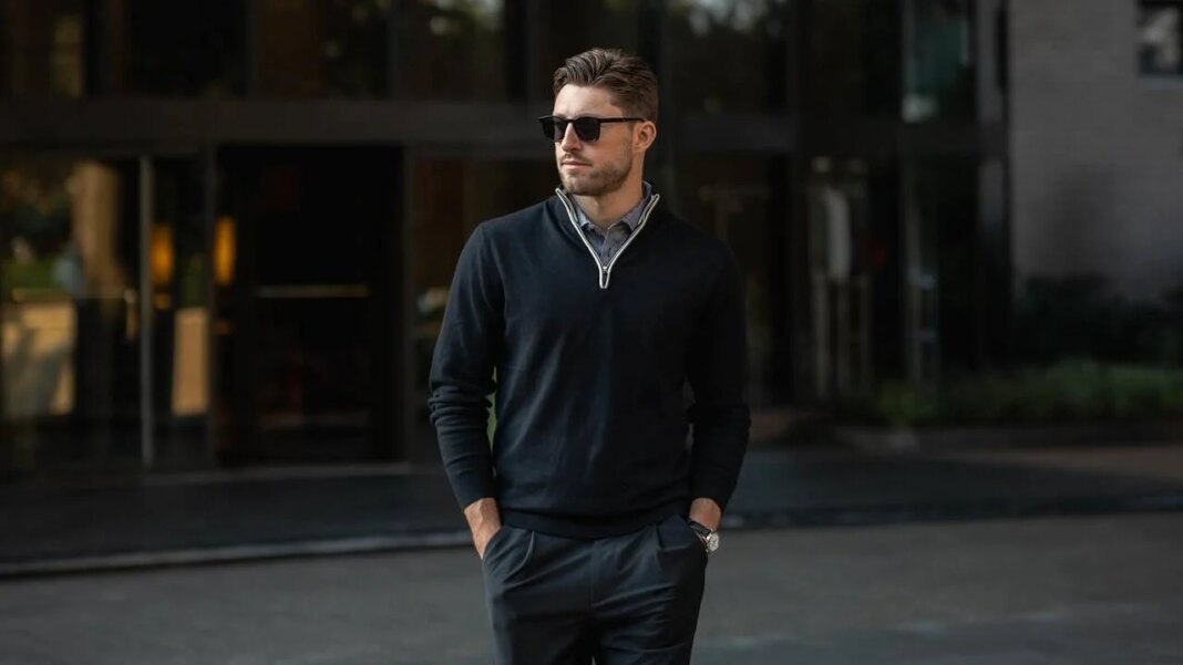 9 Quarter-Zip Outfit Ideas for Men (That Always Work)