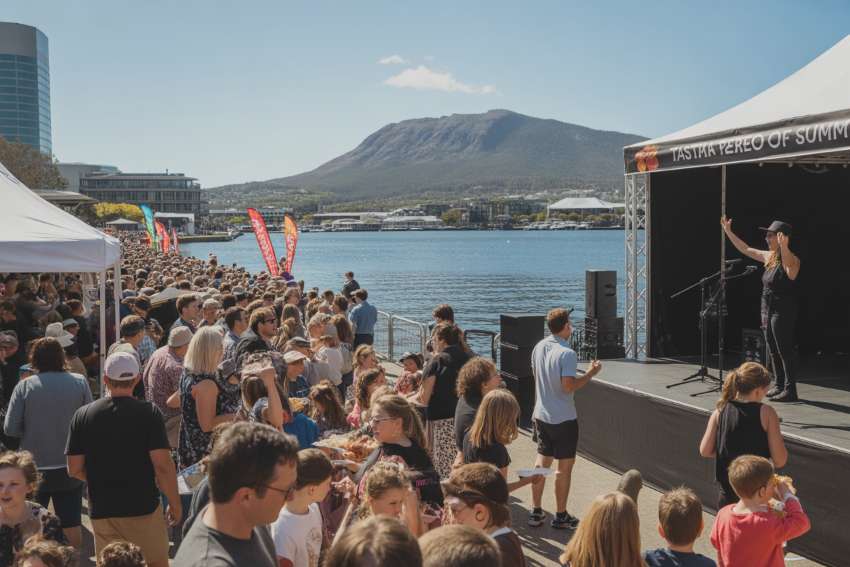 Record-Breaking Attendance at Tasmania’s Taste of Summer Festival: Ninety-Eight Thousand Visitors Flock to Hobart’s Waterfront for an Unforgettable Experience