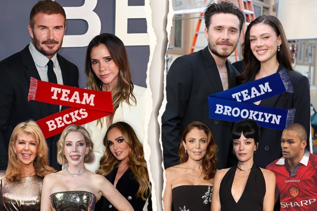 Team Brooklyn vs Team Beckham as celeb pals take sides and speak out on bitter family feud