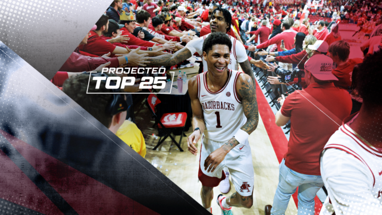 Tomorrow’s Top 25 college basketball rankings prediction: Arkansas moves up