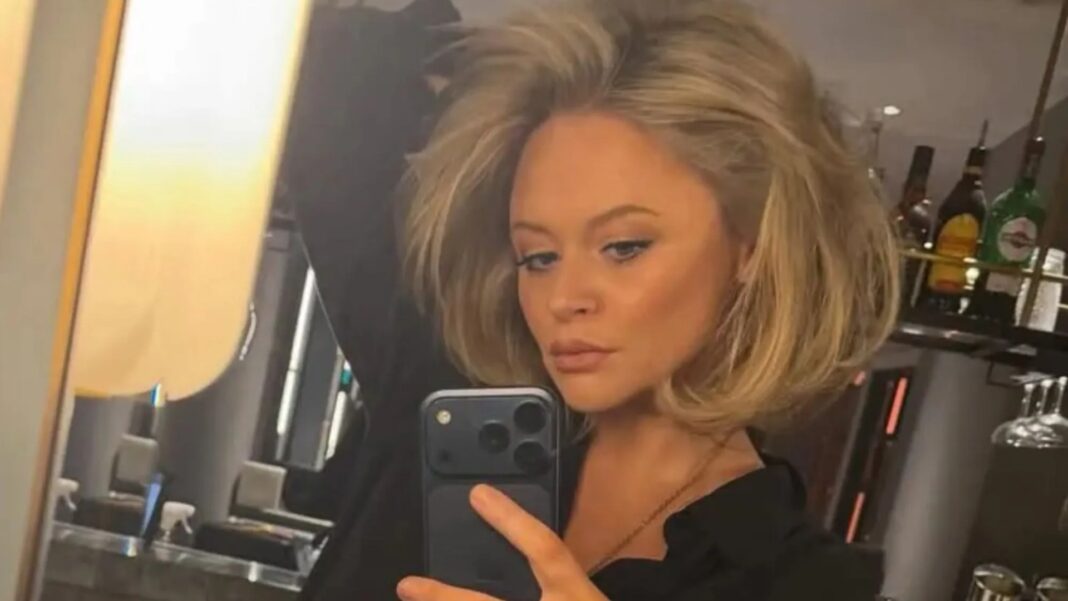 Emily Atack shows off hair transformation after sparking fans’ concerns with her weight loss snaps