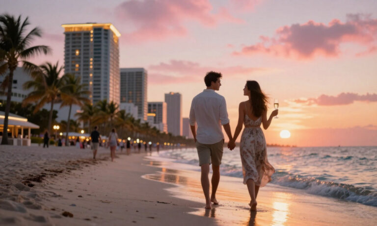 Miami Dominates Valentine’s Day Travel Across The U.S. As The Most Powerful Destination For Last-Minute Romantic Escapes Featuring Beachfront Hotels Luxury Pools Champagne Evenings And Iconic Sunset Walks