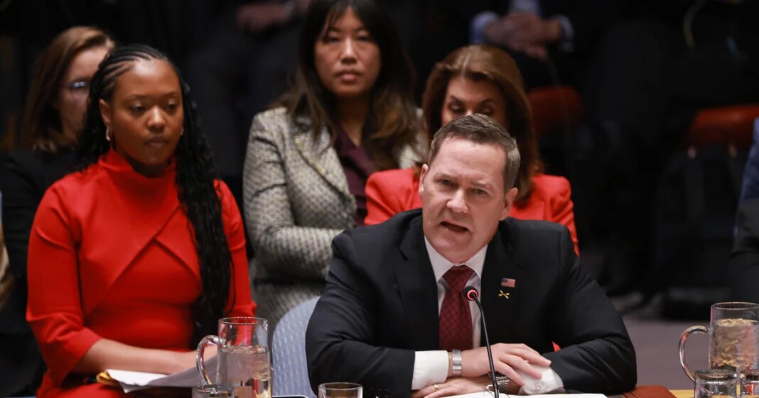 Mike Waltz defends U.S. at UN: “We are not occupying a country”