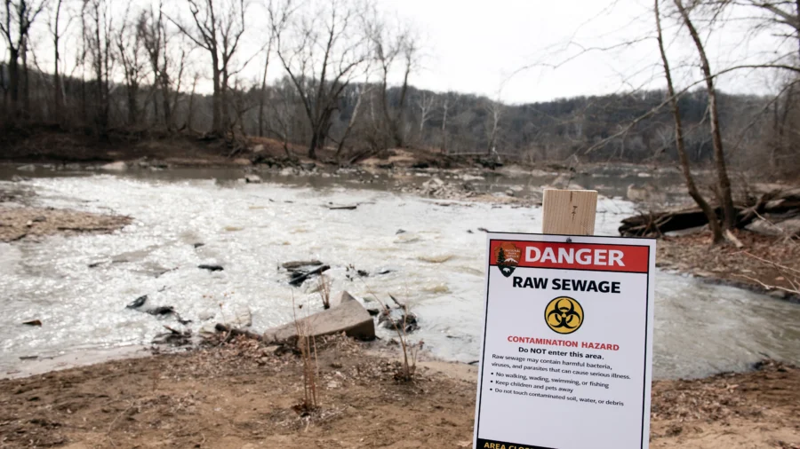 Potomac River Sewage Spill Releases 300 Million Gallons, E. Coli Levels Spike