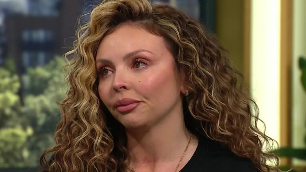 Jesy Nelson breaks down in tears as she reveals update on twins’ health in emotional TV interview after SMA diagnosis