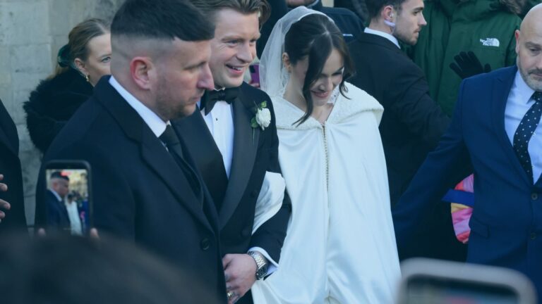 Strictly’s Sara Davies shares unseen pics from Adam and Holly Ramsay’s wedding