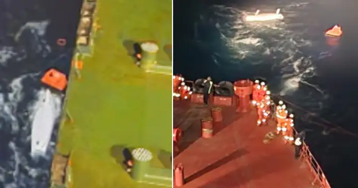 Rower rescued after ‘rogue waves’ capsize boat in middle of Atlantic – National