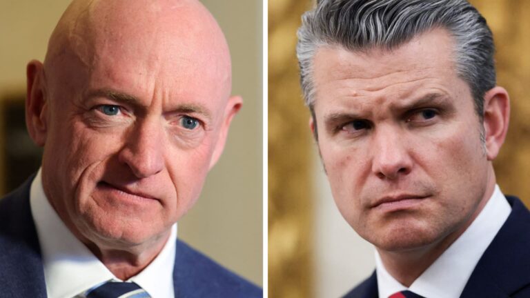 Peter Hegseth censure of Sen. Mark Kelly blocked by judge