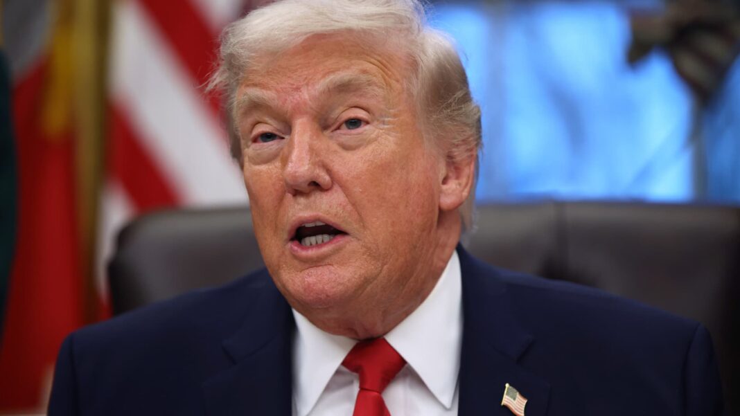 Trump backs Senate government funding deal that includes DHS extension