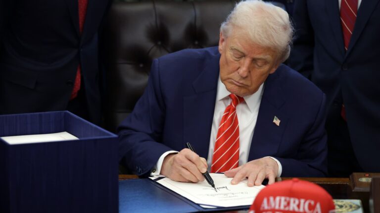 Trump signs bill ending federal government shutdown