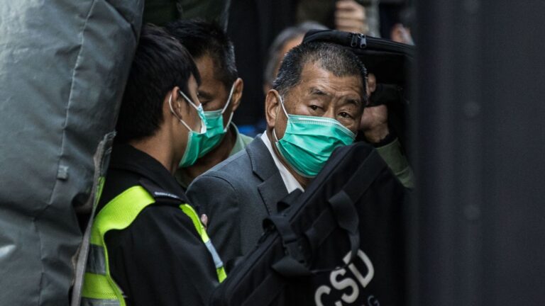 Hong Kong media baron and pro-democracy activist Jimmy Lai sentenced to 20 years in prison