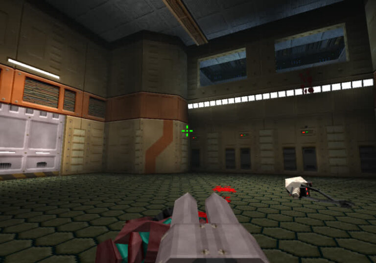 This Quake-style shooter fits in just 64KB