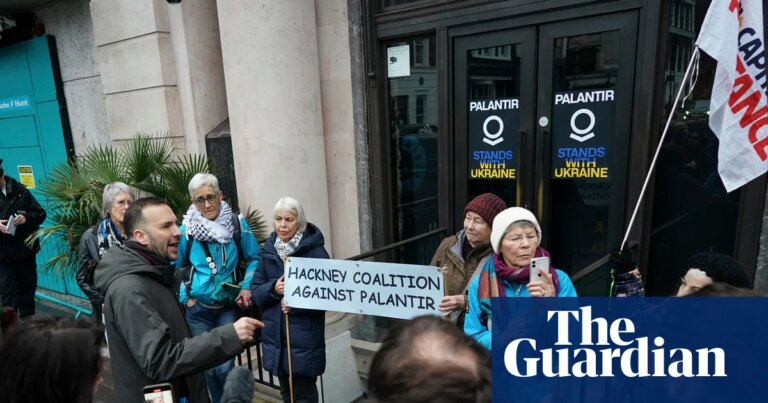 Calls to halt UK Palantir contracts grow amid ‘lack of transparency’ over deals | Politics