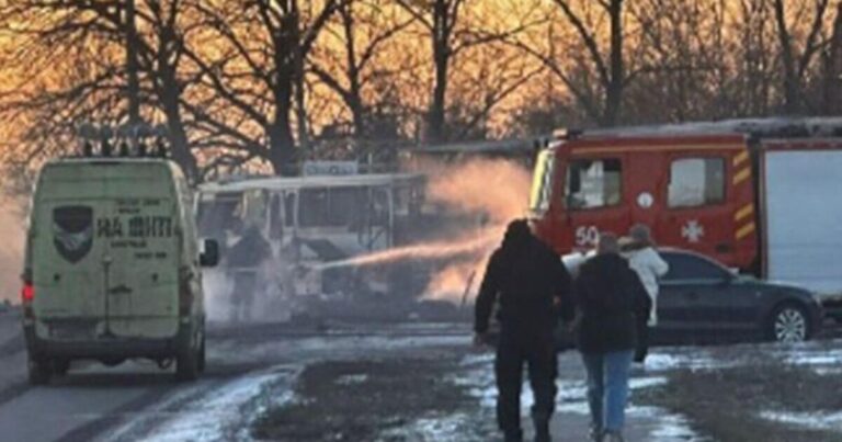 Horror as Russian ‘drone strike on Ukraine bus kills 12’ | World | News