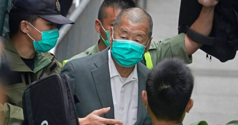 Jimmy Lai has been sentenced in high-profile Hong Kong security trial | World | News