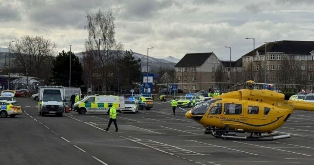 Edinburgh Tesco LIVE: Car park locked down in huge emergency incident | UK | News