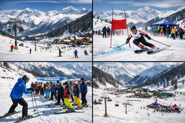 Sonamarg Poised to Become Kashmir’s Leading Winter Sports Destination, Rivaling Gulmarg with Expanding Skiing Infrastructure and Thrilling Events