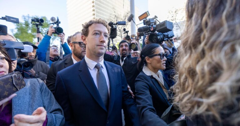 Mark Zuckerberg questioned on Meta’s under-13 users and usage goals in landmark social media trial