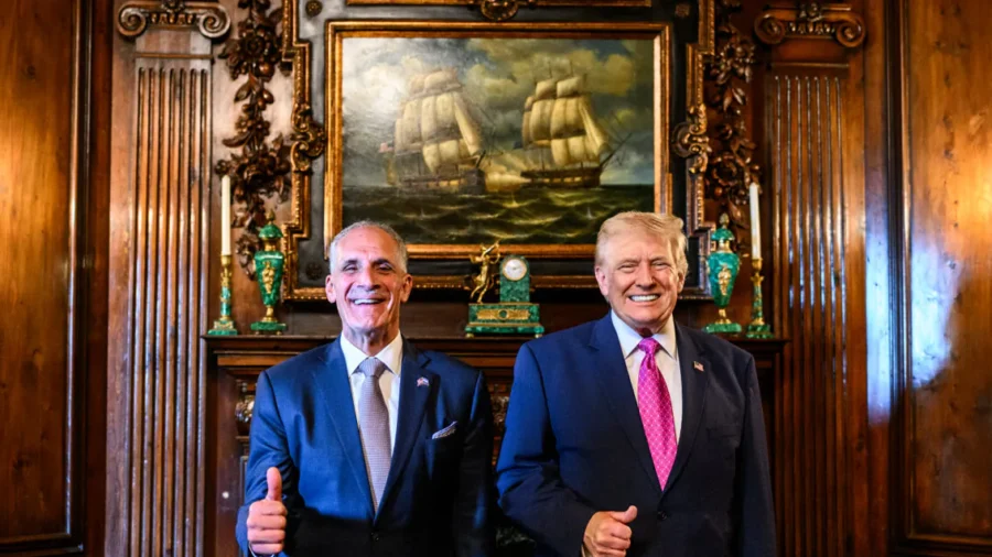 Trump Meets With Honduran President Nasry Asfura in Florida