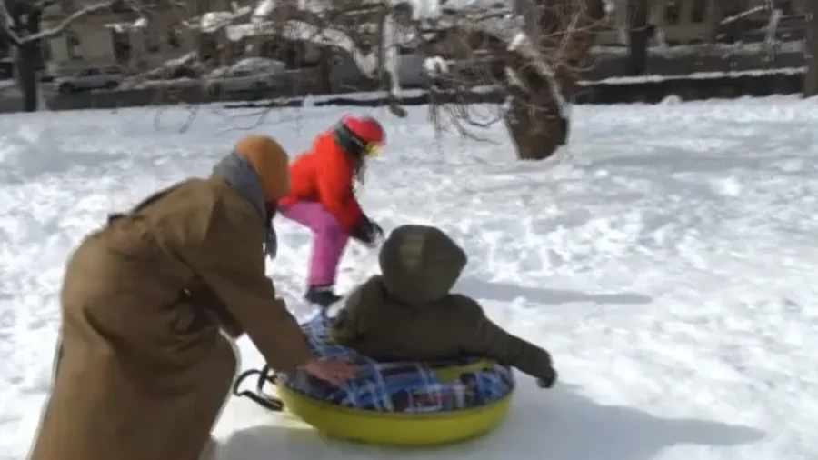 Snow Fun After the Winter Blizzard: NYC