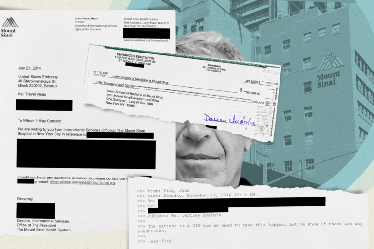 How Epstein’s wealth opened doors at a prestigious New York hospital