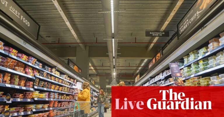UK inflation steady before Iran war; oil dips on Trump comments – business live | Business