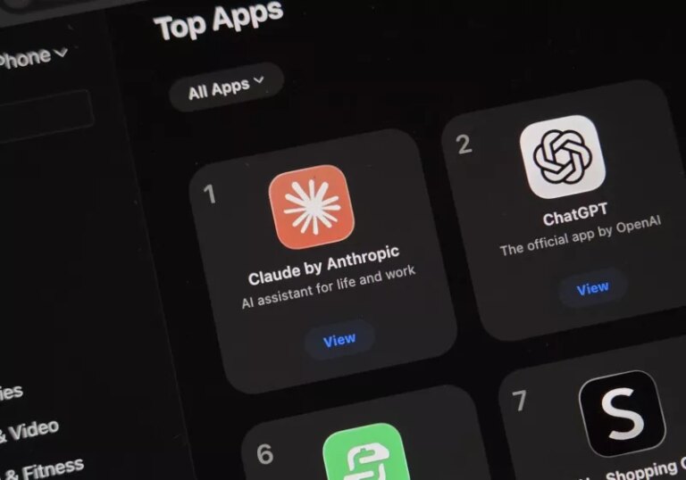 Claude is the top free app on iPhone right now, and the Pentagon drama is basically why