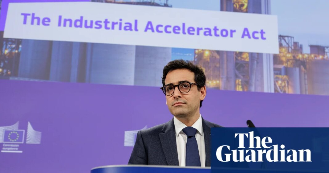 European Commission proposes ‘Buy EU’ plan to compete against China | European Union