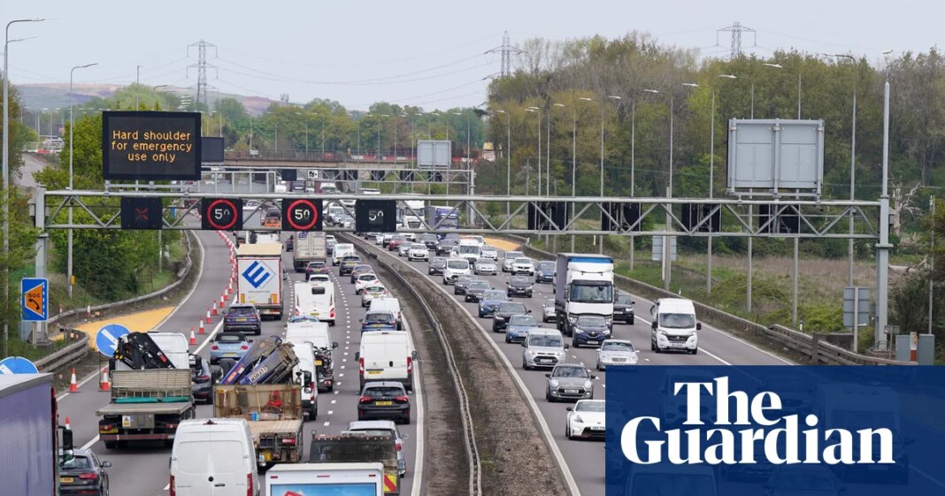 Easter bank holiday expected to be UK’s busiest on roads in four years | Transport