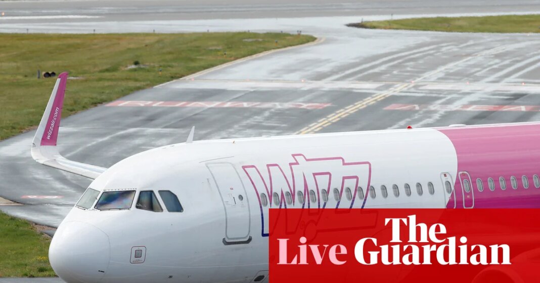 Wizz Air issues profits warning due to Middle East crisis; oil and gas prices rising again – business live | Business