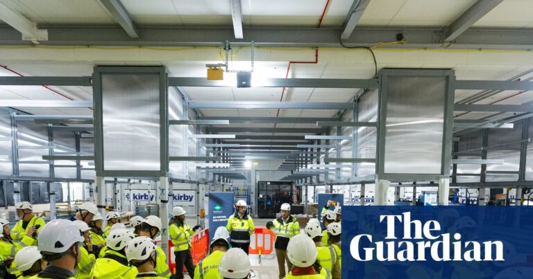 Datacentre developers face calls to disclose effect on UK’s net emissions | AI (artificial intelligence)