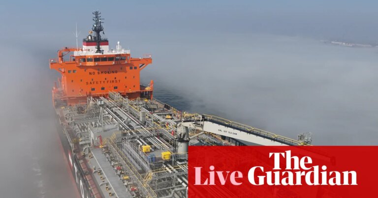Oil price heading for biggest weekly gain since 2020 as Brent hits $87 a barrel – business live | Business