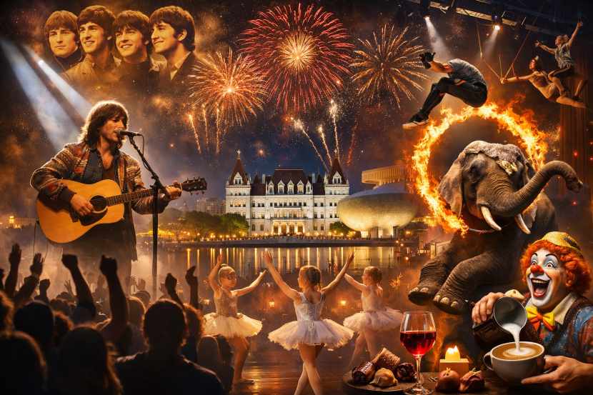 March Madness Hits Albany – From Iconic Music Tributes to Explosive Circus Performances, Discover It All!