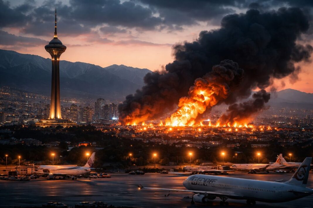 Tehran Under Fire: How Oil Depot Strikes Are Reshaping Travel, Aviation and Tourism in Iran and the Wider Middle East
