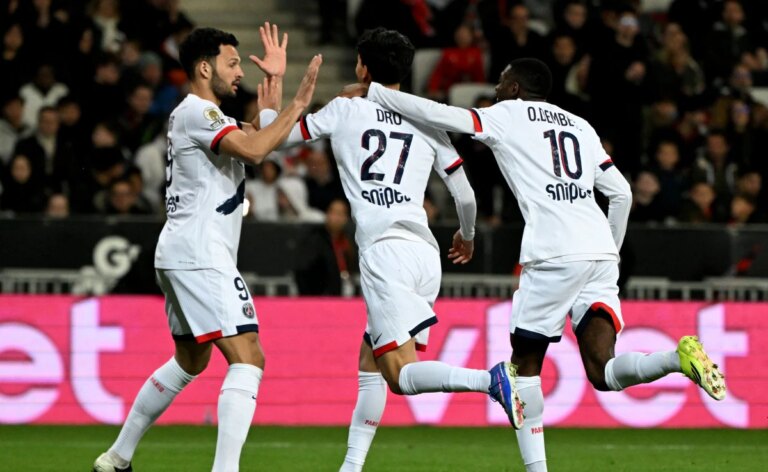 PSG Sweep Past Nice To Reclaim Top Spot In Ligue 1