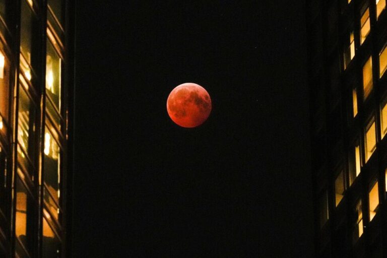 A Total Lunar Eclipse Will Turn the Moon Blood Red on Tuesday Across Several Continents