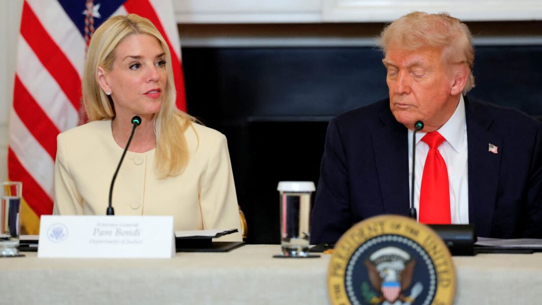 Trump fires Pam Bondi after Epstein files fallout