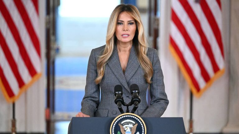 Melania Trump attacks Jeffrey Epstein claims