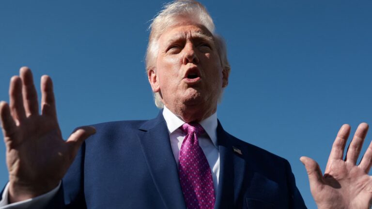 Trump Truth Social post threatens Iran with AI picture of himself with gun