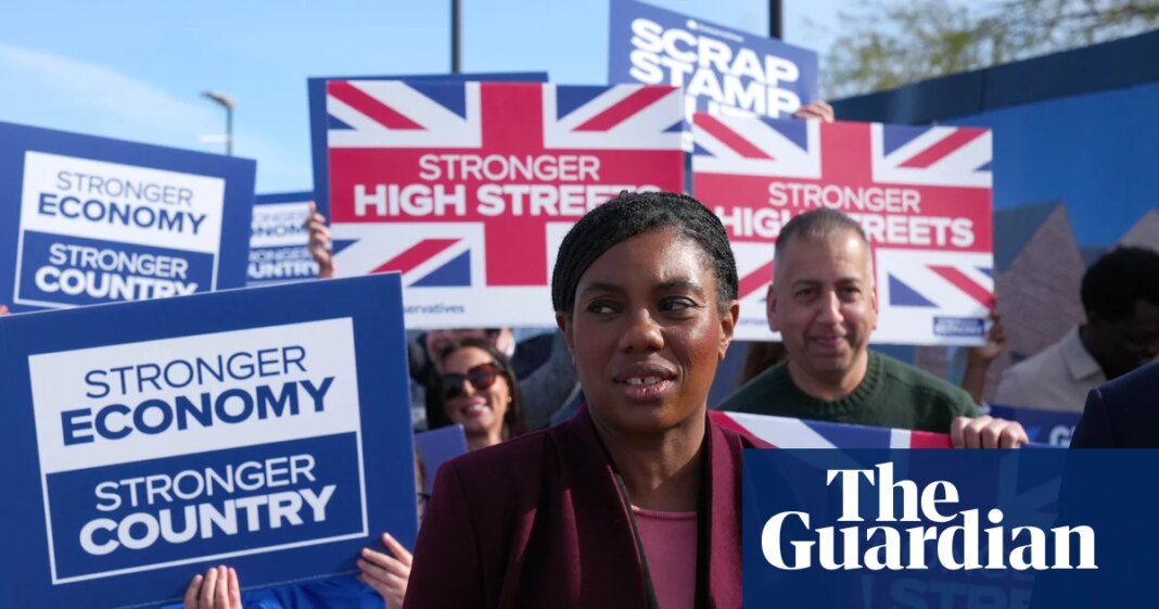 Tories would reinstate two-child benefit cap to fund defence, says Badenoch | Conservatives