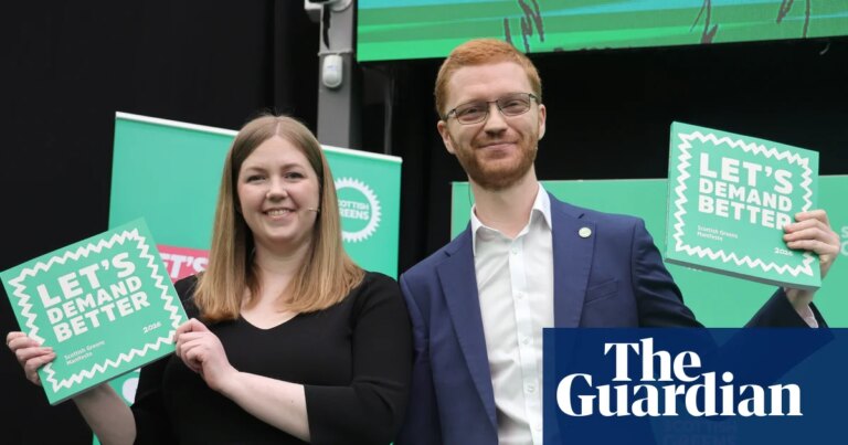 Scottish Greens pledge free bus travel and basic income in election manifesto | Scotland