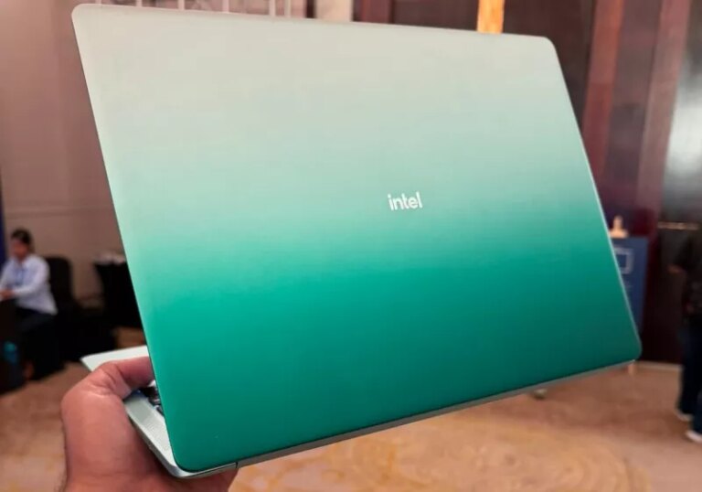 Intel showcases Wildcat Lake reference laptop with aluminum chassis and fanless design