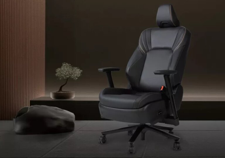 Toyota turns luxury car seat into a $3,100 office chair with a seatbelt