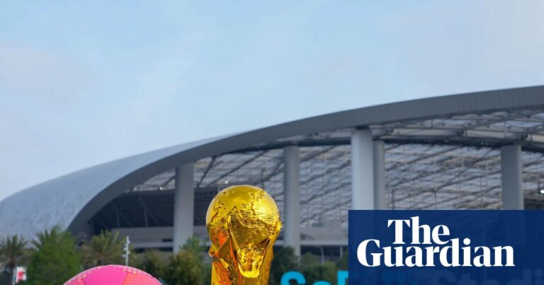 Workers at LA stadium threaten World Cup strike amid anger over ICE | US news