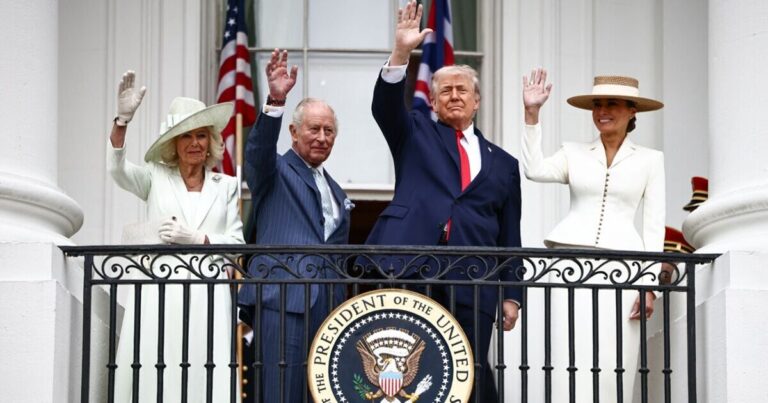 King and Queen US tour LIVE: Trump leaves crowd in stitches with gaffe | Royal | News