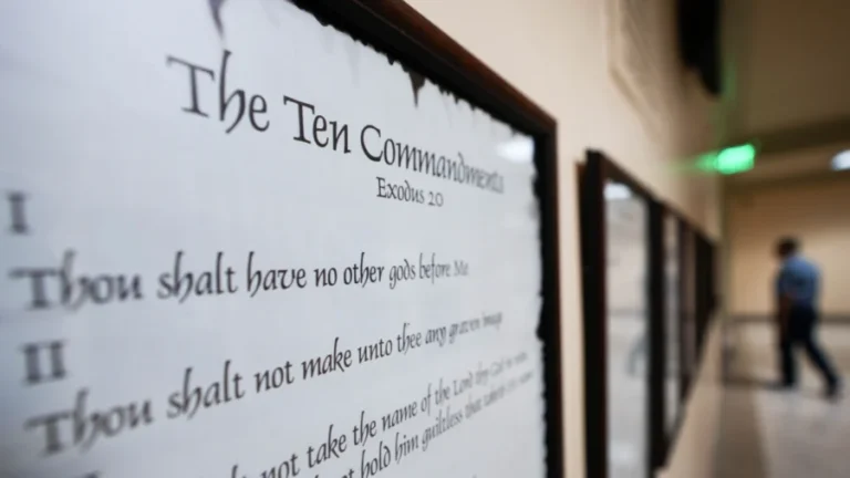 Texas Can Require Public Schools to Display Ten Commandments in Classrooms, US Appeals Court Rules